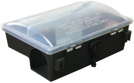 Portacebos Raticida PK 1847 Transparente Portacebos Raticida PK 1847 Transparente